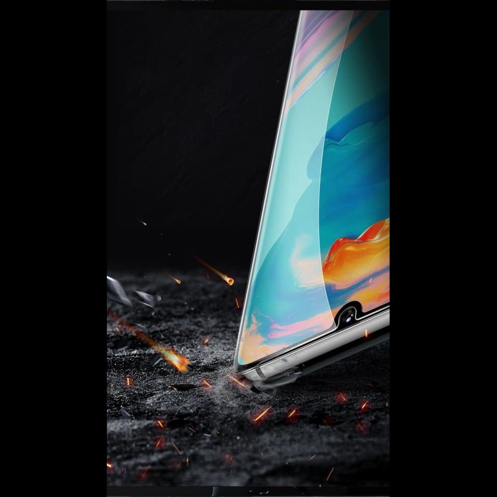 Gehärtetes Glas Benks X-Pro+ 3D Huawei P30 Pro Schwarz - 8