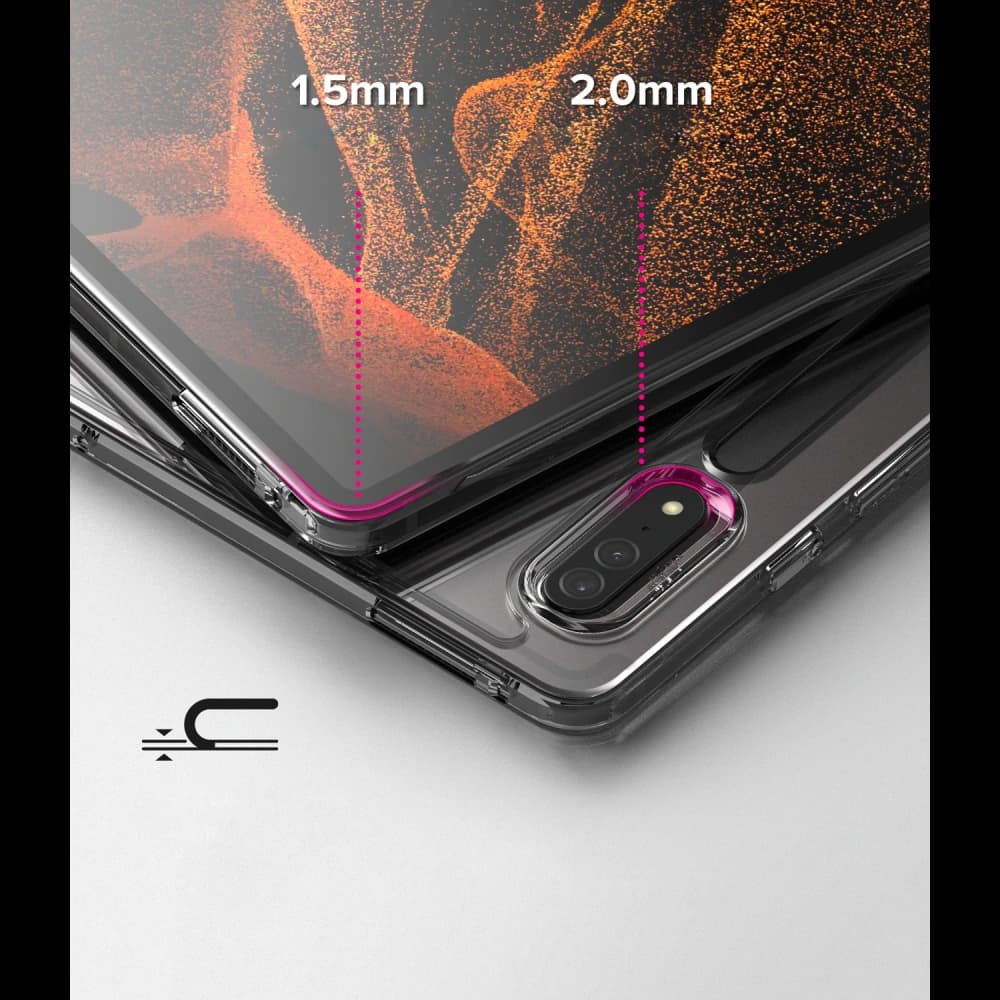 Ringke Fusion Samsung Galaxy Tab S8 Ultra Clear - 3