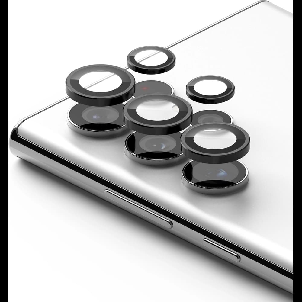 Ringke Camera Lens Frame Glass Samsung Galaxy S22 Ultra Black - 1