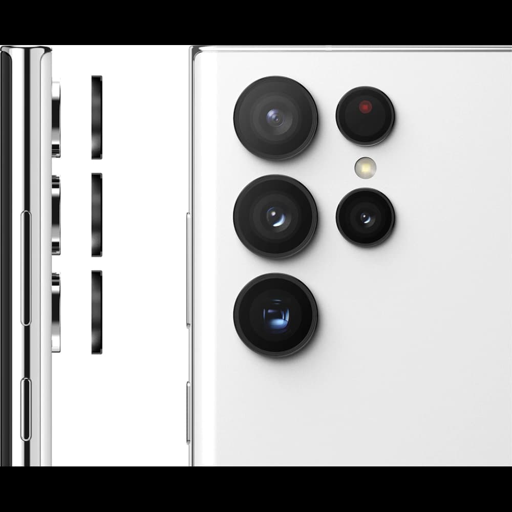 Ringke Camera Lens Frame Glass Samsung Galaxy S22 Ultra Black - 3