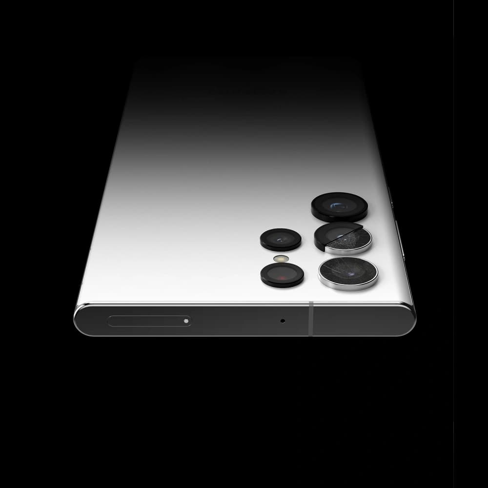 Ringke Camera Lens Frame Glass Samsung Galaxy S22 Ultra Black - 8