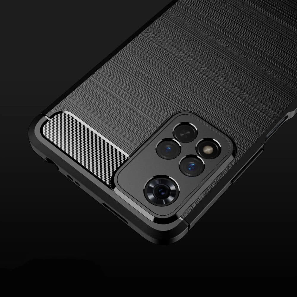 Case Tech-Protect TPUCarbon Redmi Note 11 Pro+ Plus 5G Schwarz - 8