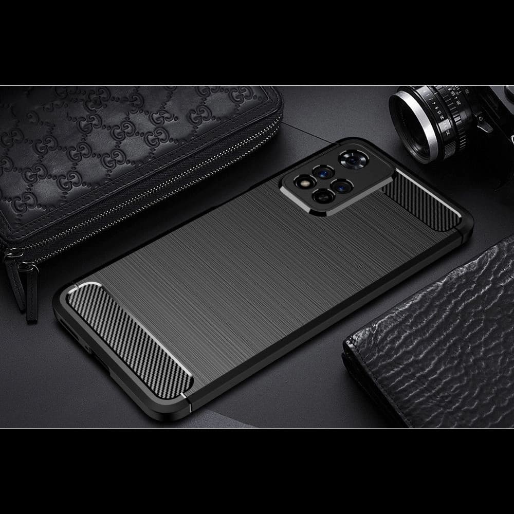 Case Tech-Protect TPUCarbon Redmi Note 11 Pro+ Plus 5G Schwarz - 10