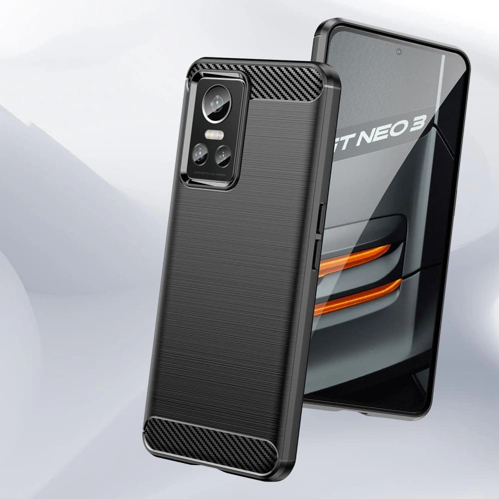 Tech-Protect TPUCarbon Realme GT Neo 3 Black - 5