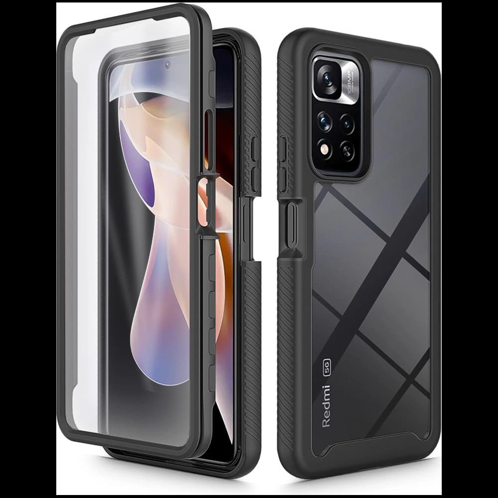 Case Tech-Protect Defense360 Redmi Note 11 Pro+ Plus 5G Schwarz - 1