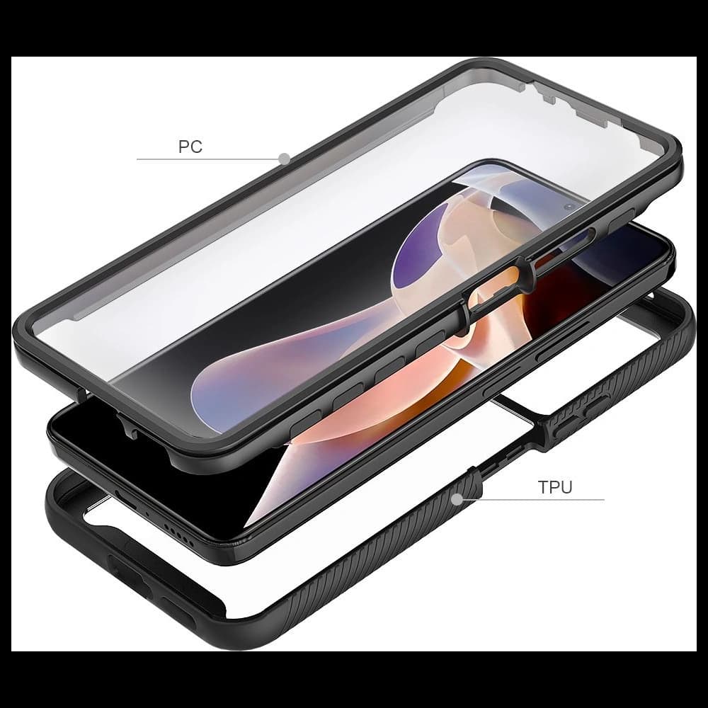 Case Tech-Protect Defense360 Redmi Note 11 Pro+ Plus 5G Schwarz - 3