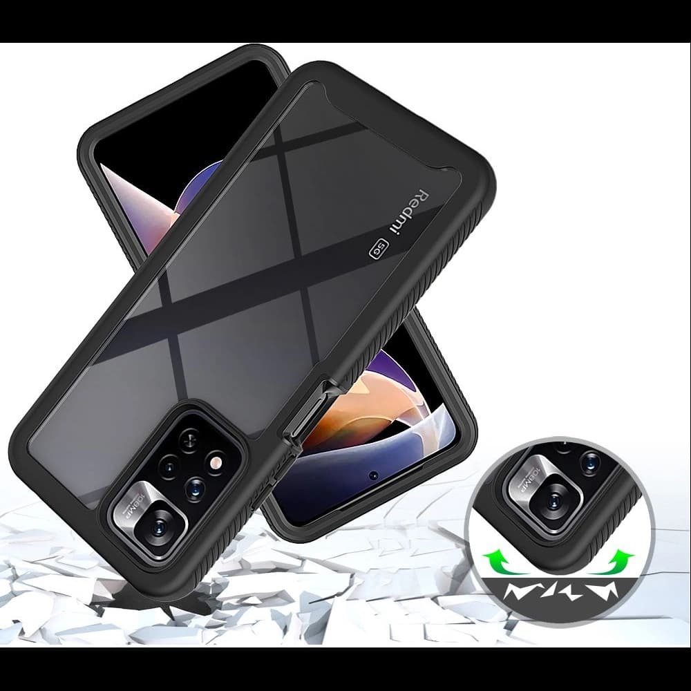 Case Tech-Protect Defense360 Redmi Note 11 Pro+ Plus 5G Schwarz - 5