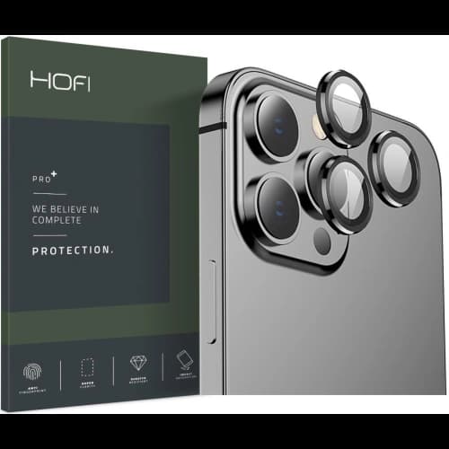 Objektivglas für die Hofi Camring Pro+ Apple iPhone 13 Pro/13 Pro Max Schwarz