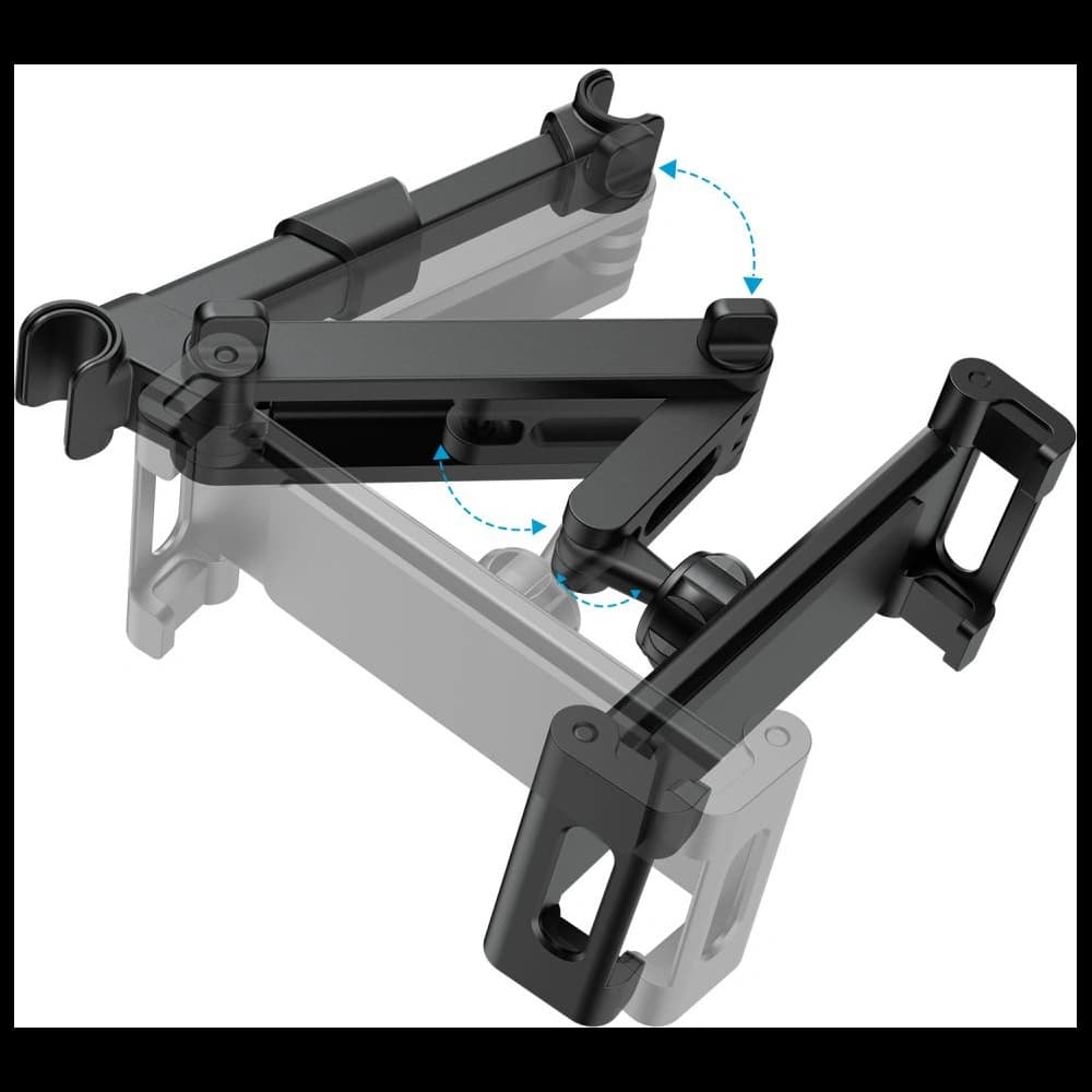 Tech-Protect Stretchable Headrest Car Mount Black - 5