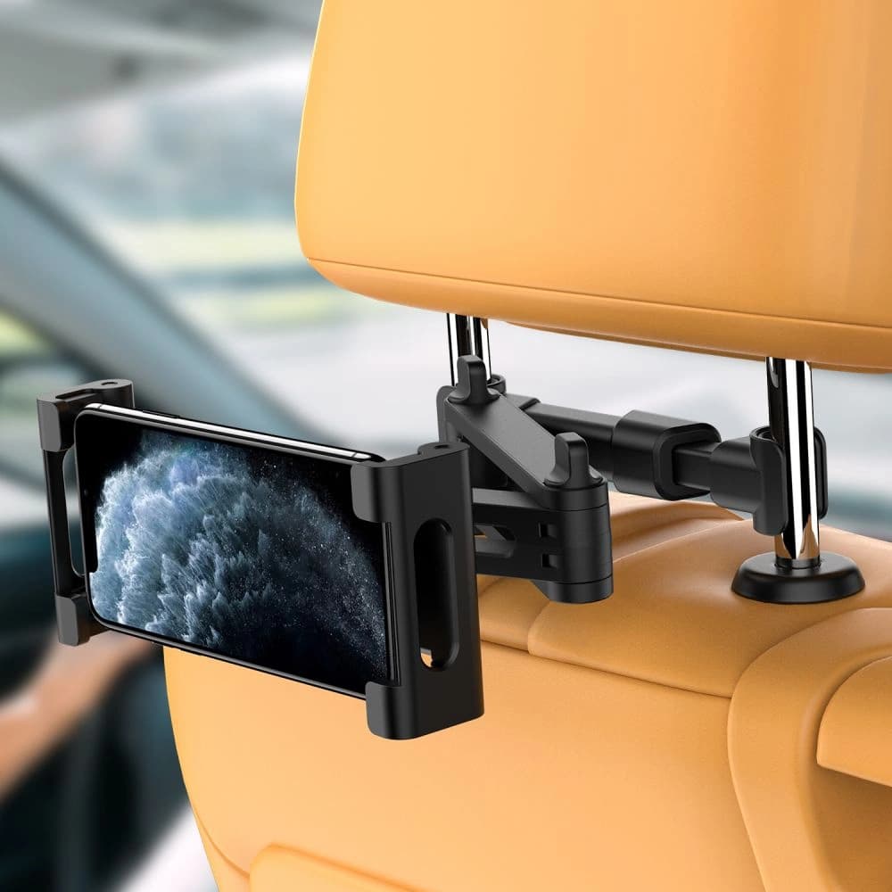 Tech-Protect Stretchable Headrest Car Mount Black - 6