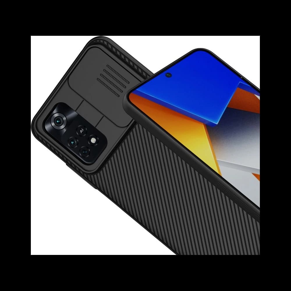 Case Nillkin Camshield POCO M4 Pro LTE Schwarz - 2