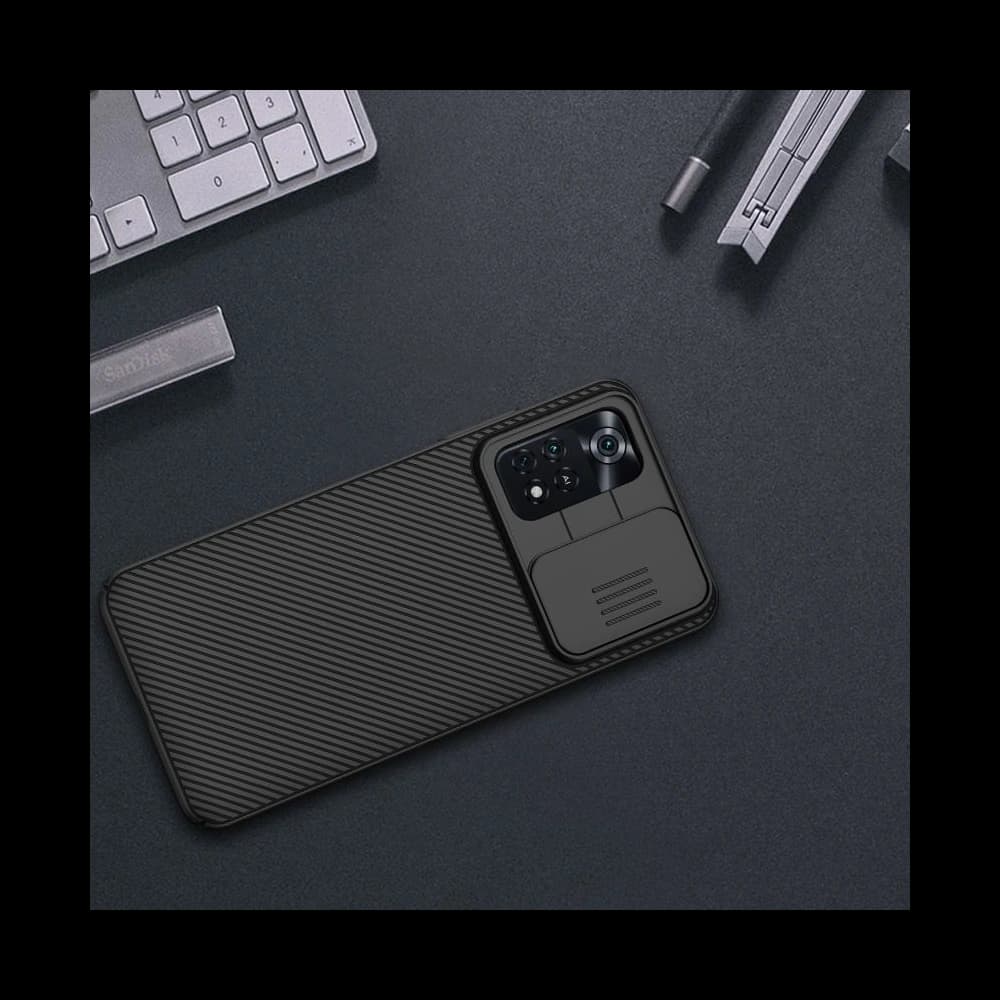 Case Nillkin Camshield POCO M4 Pro LTE Schwarz - 8