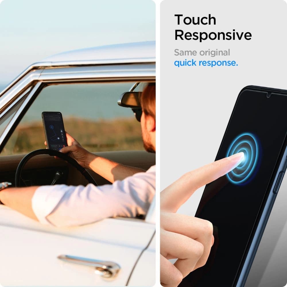 Gehärtetes Glas Spigen GLAS.tR Slim Samsung Galaxy M23 5G/M33 5G [2 PACK] - 2