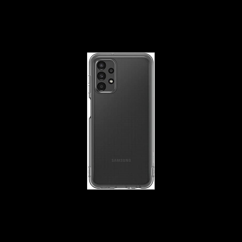 Samsung Galaxy A13 LTE EF-QA135TB black Soft Clear Cover - 1