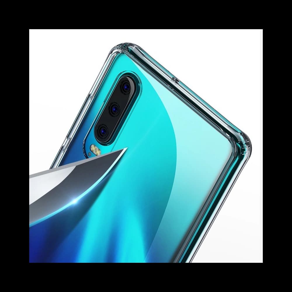 Benks Tempered Glass Case Shiny Glass Huawei P30 Clear - 3