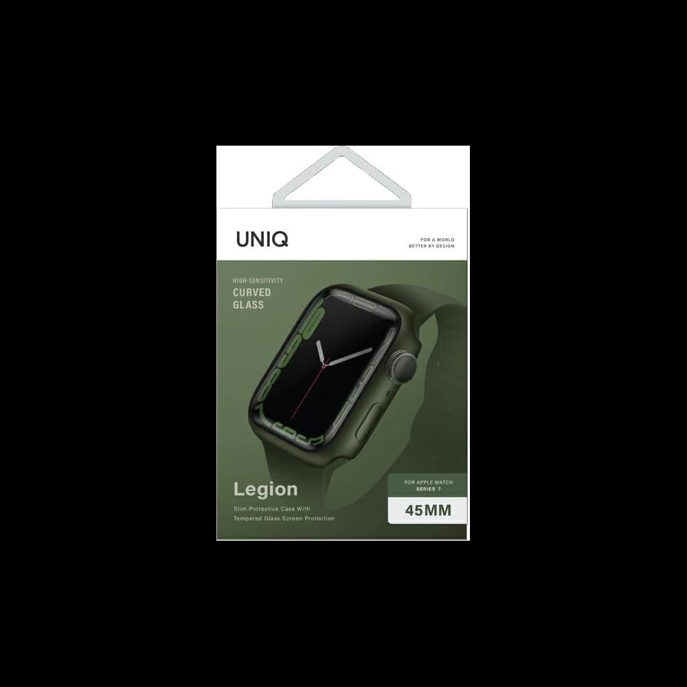Case UNIQ Legion Apple Watch 4/5/6/7/8/9/SE 44/45mm grün/green - 2