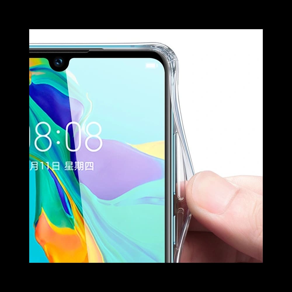 Benks Tempered Glass Case Shiny Glass Huawei P30 Clear - 5