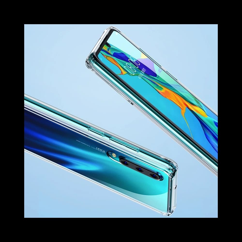Benks Tempered Glass Case Shiny Glass Huawei P30 Clear - 6