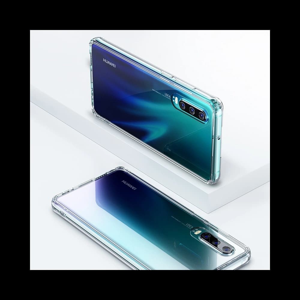 Benks Tempered Glass Case Shiny Glass Huawei P30 Clear - 7