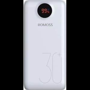Powerbank Romoss SW30 26800mAh QC 3.0 PD 2xUSB-A, USB-C, microUSB, Lightning (weiß)