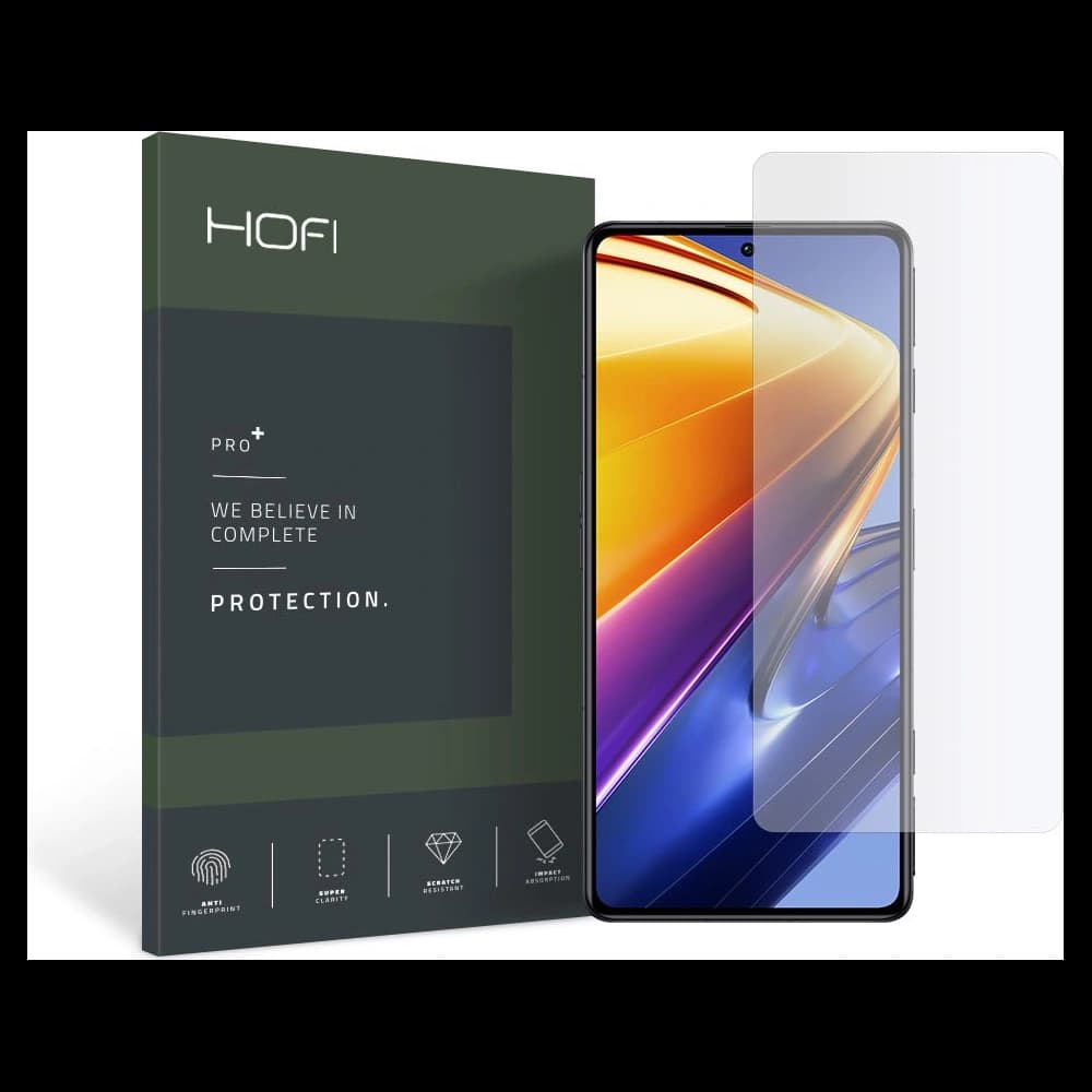 Hofi Glass Pro+ POCO F4 GT Clear - 1