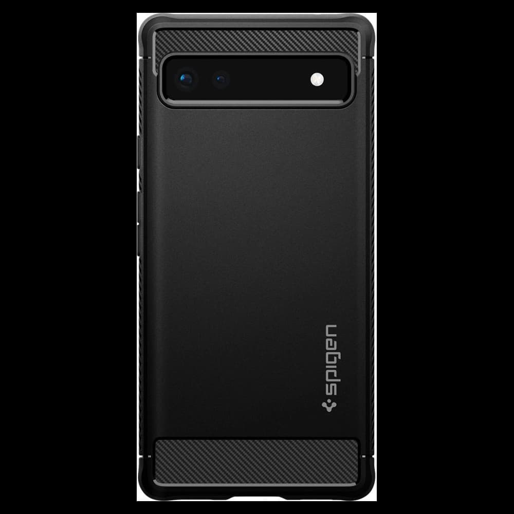 Case Spigen Rugged Armor Google Pixel 6a Matt Schwarz - 2