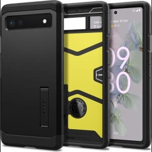 Case Spigen Tough Armor Google Pixel 6a Schwarz