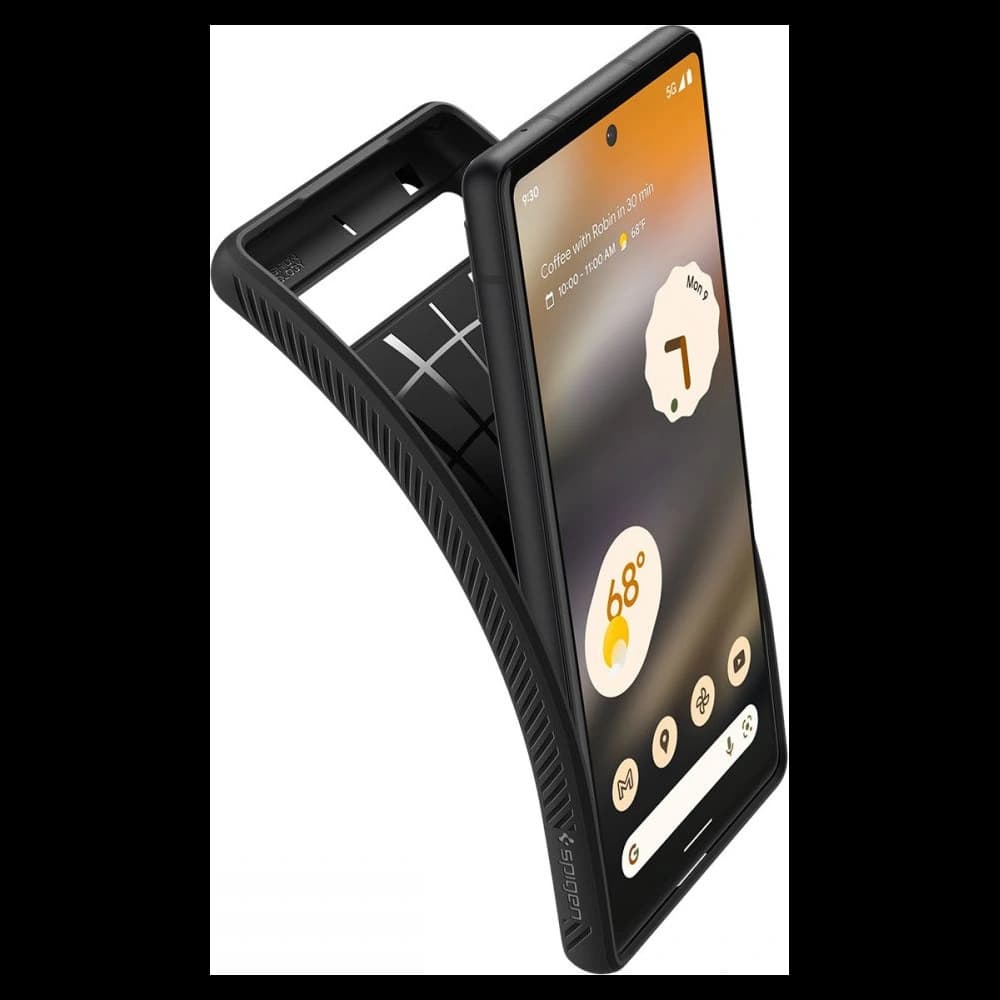 Spigen Liquid Air Google Pixel 6a Matte Black - 6