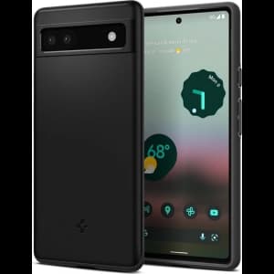 Case Spigen Thin Fit Google Pixel 6a Schwarz