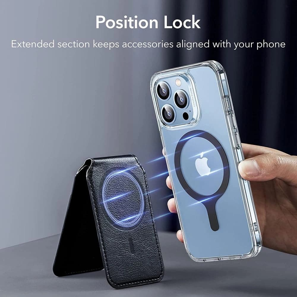 Magnetische Ringe ESR Halolock MagSafe Universeller Magnetring Schwarz [2 PACK] - 5