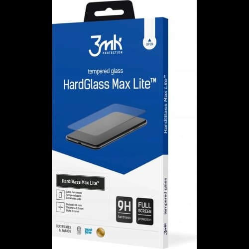 Gehärtetes Glas 3MK HardGlass Max Lite Xiaomi 12 Pro schwarz