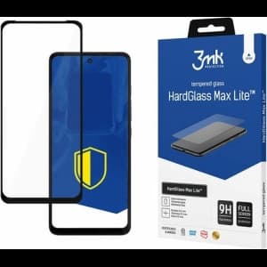 Gehärtetes Glas 3MK HardGlass Max Lite Motorola Moto G60/G60s schwarz