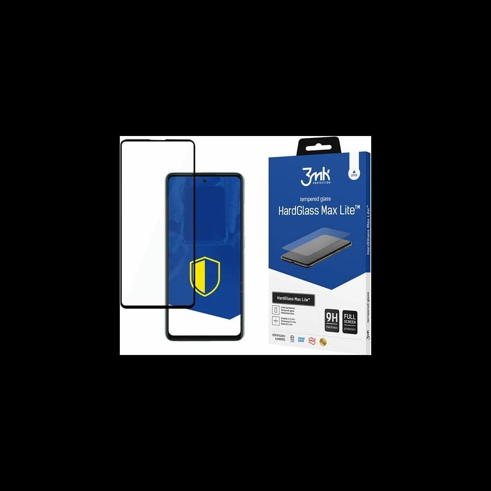 3MK HardGlass Max Lite Samsung Galaxy A52/A52s black - 1