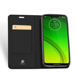 Case DuxDucis SkinPro Motorola Moto G7 Power Schwarz