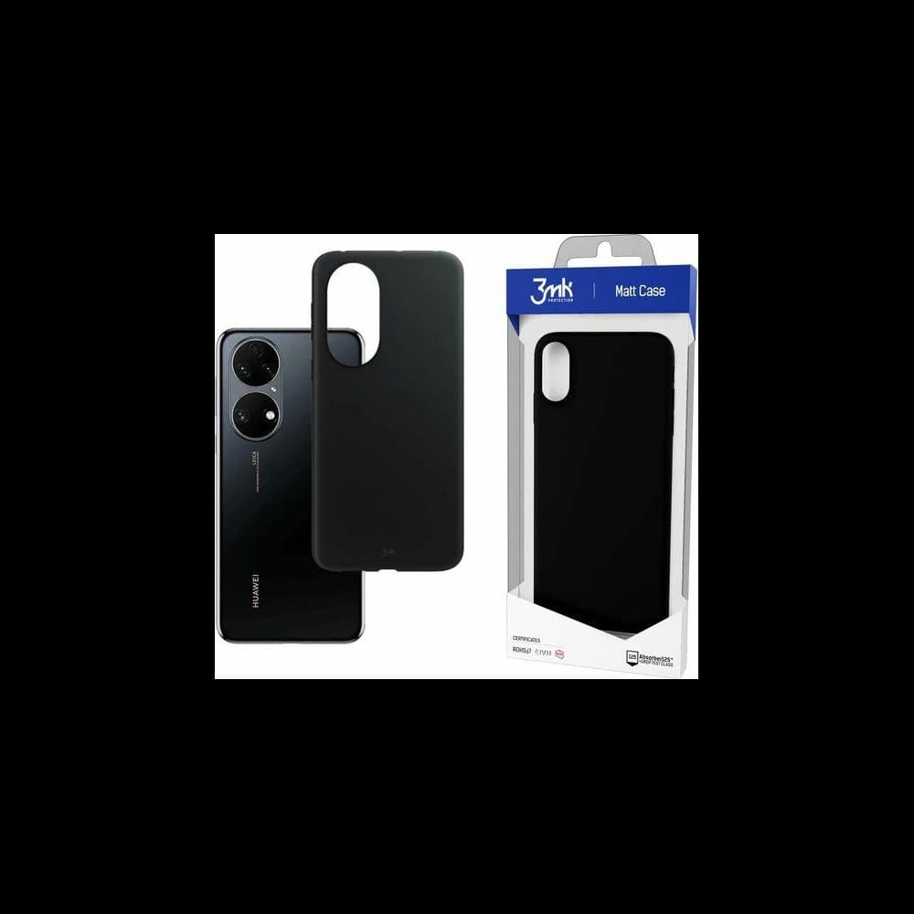 Case 3MK Matt Case Huawei P50 5G schwarz/black - 1