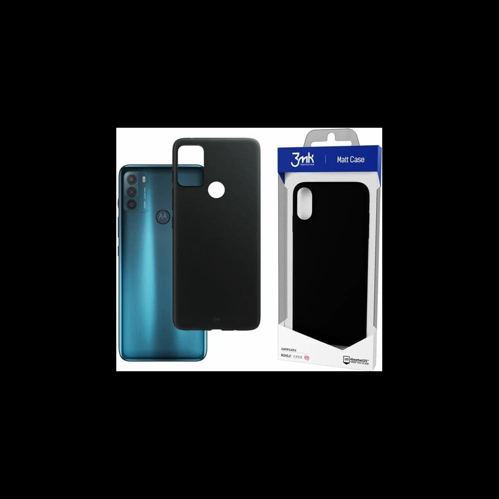3MK Matt Case Motorola Moto G50 5G black - 1