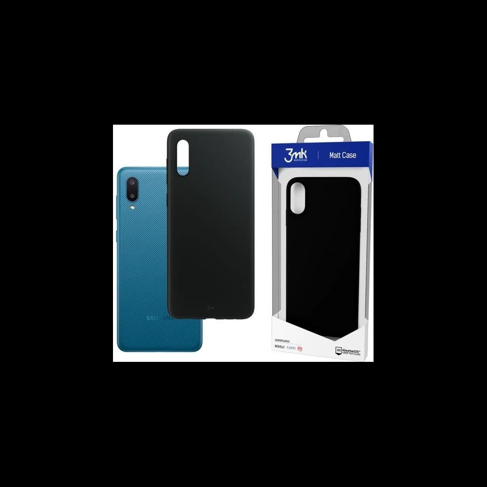 Case 3MK Matt Case Samsung Galaxy M02 schwarz/black - 1