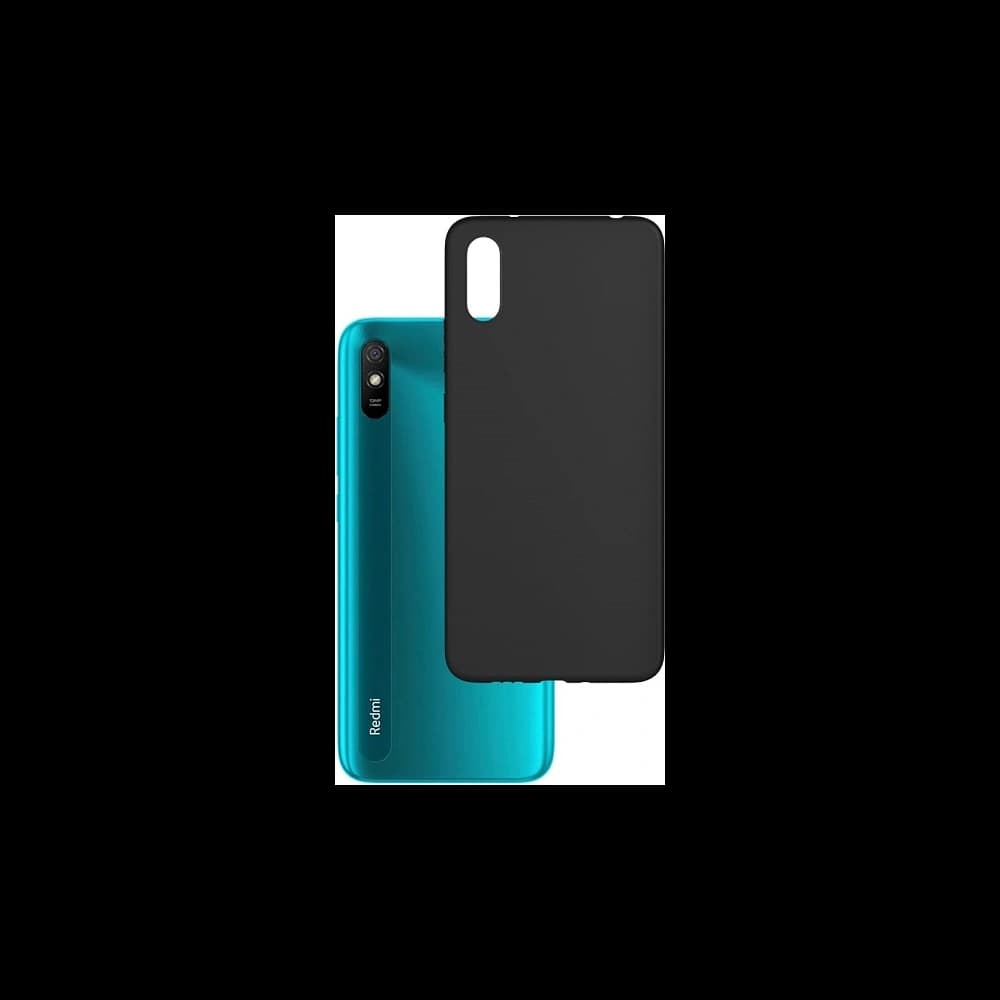 Case 3MK Matt Case Redmi 9A schwarz/black - 1