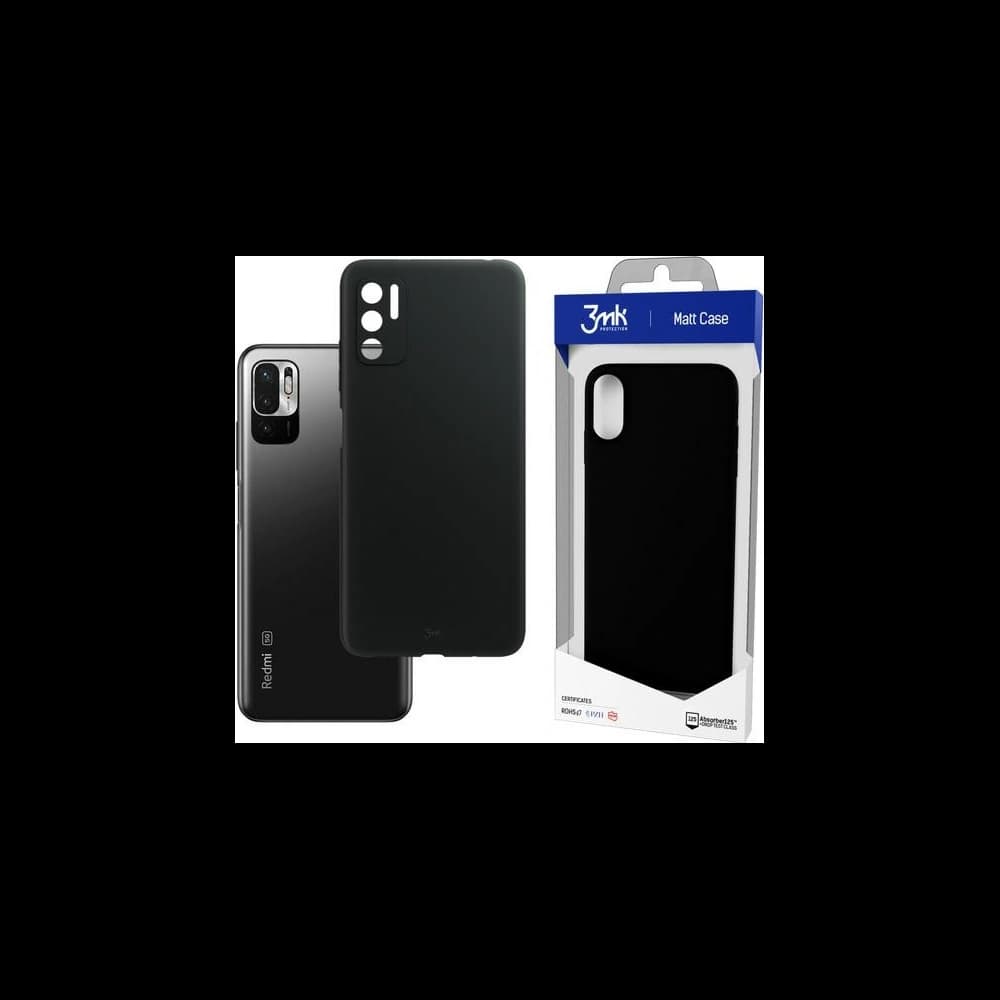 Case 3MK Matt Case Redmi Note 10 5G schwarz/black - 1
