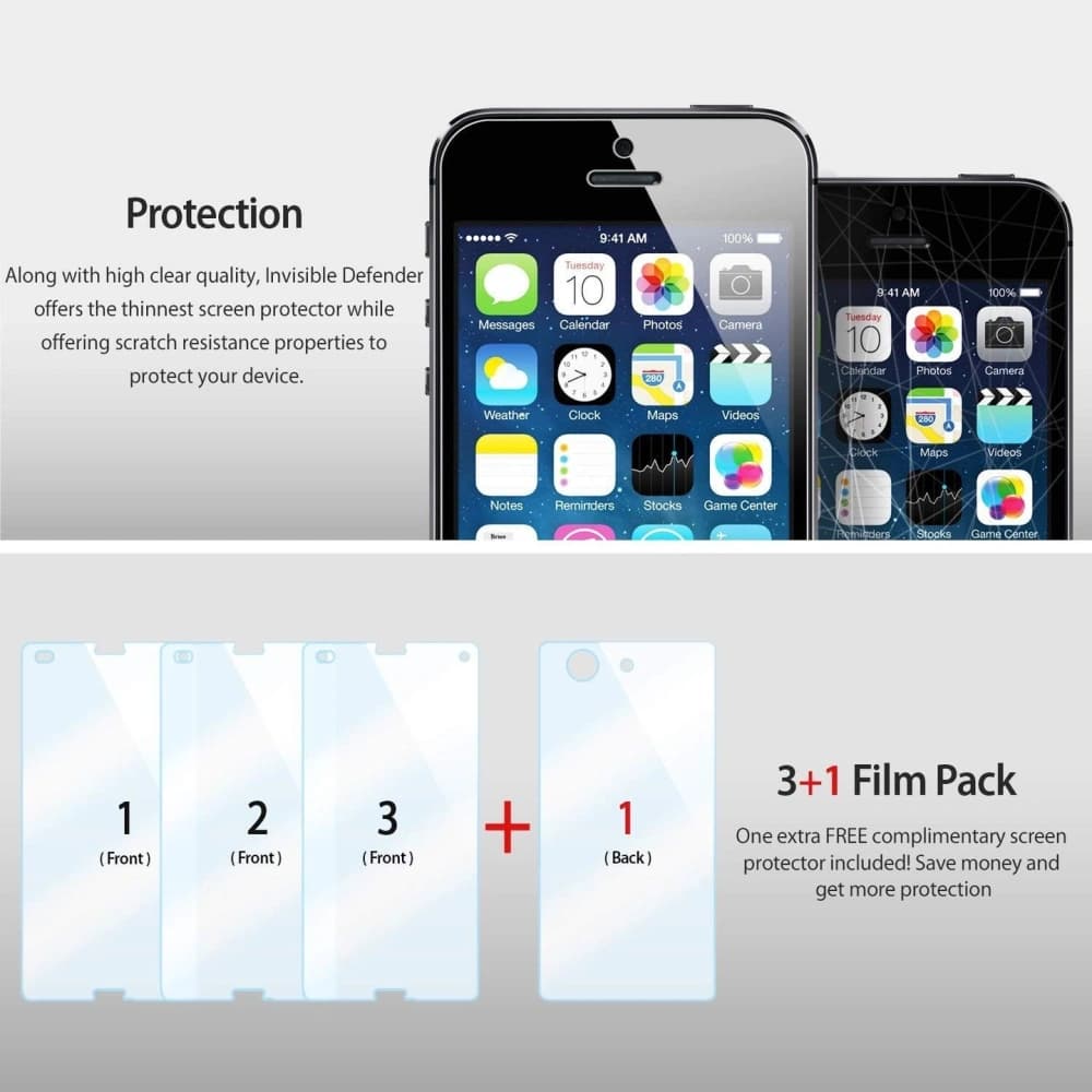 Ringke Invisible Defender Sony Xperia Z3 Compact Full Cover - 3