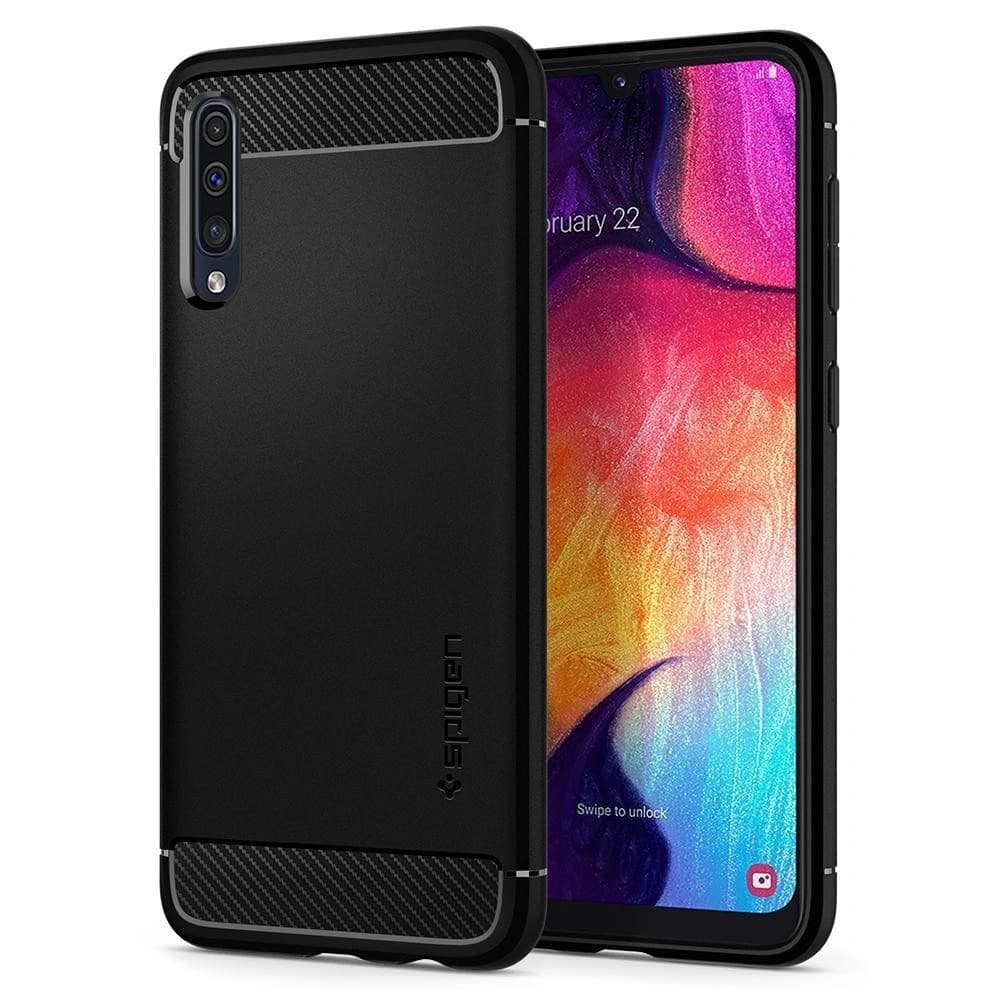 Spigen Rugged Armor Samsung Galaxy A30s/A50/A50s Black - 1