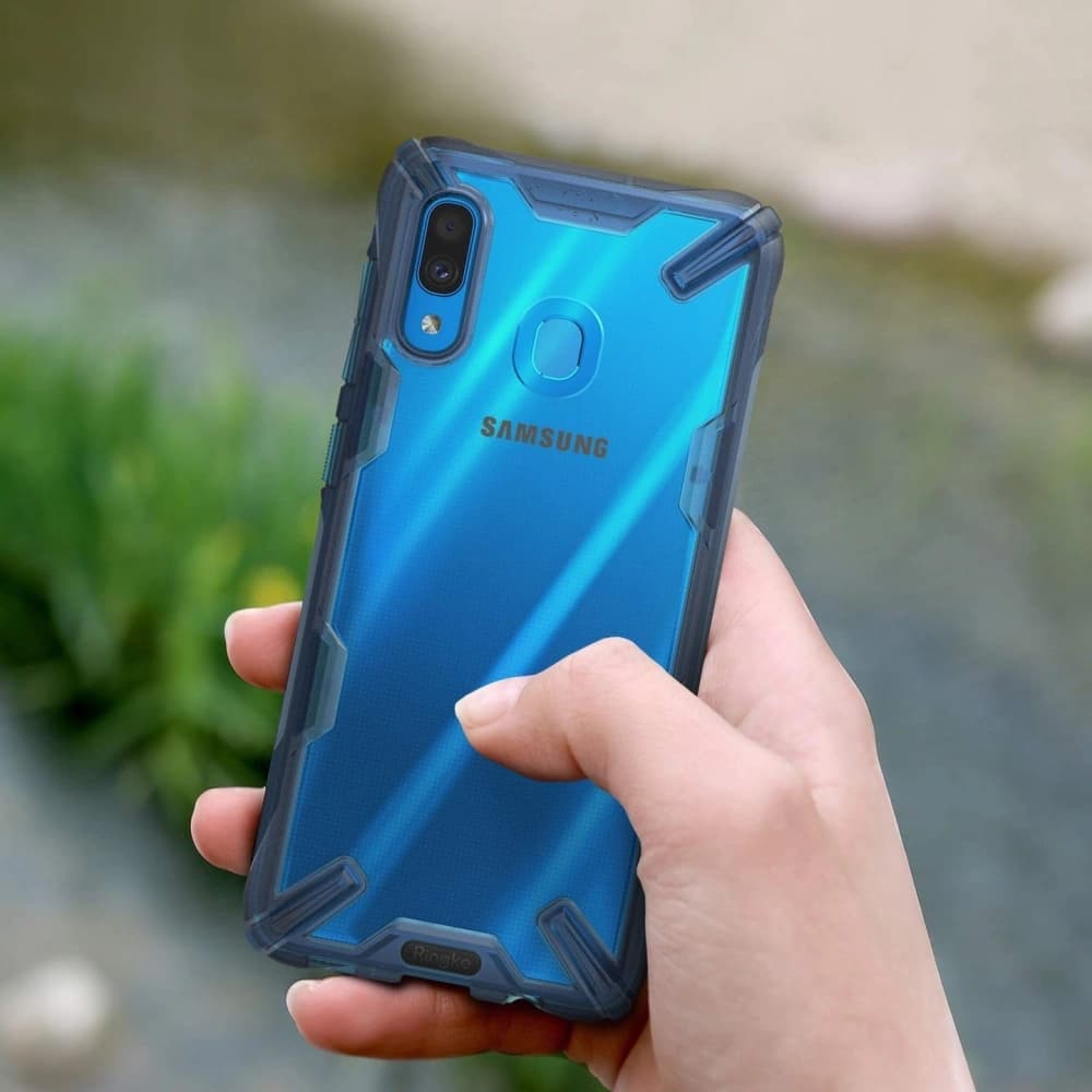 Ringke Fusion-X Samsung Galaxy A30 Space Blue - 8
