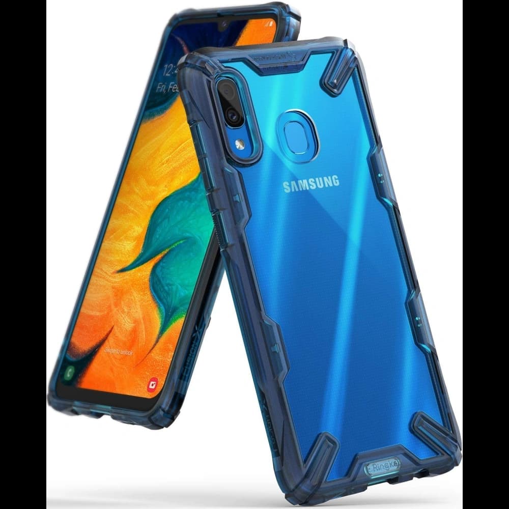 Ringke Fusion-X Samsung Galaxy A30 Space Blue - 1