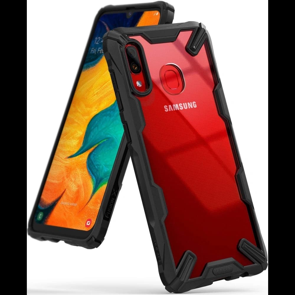 Ringke Fusion-X Samsung Galaxy A30 Black - 1