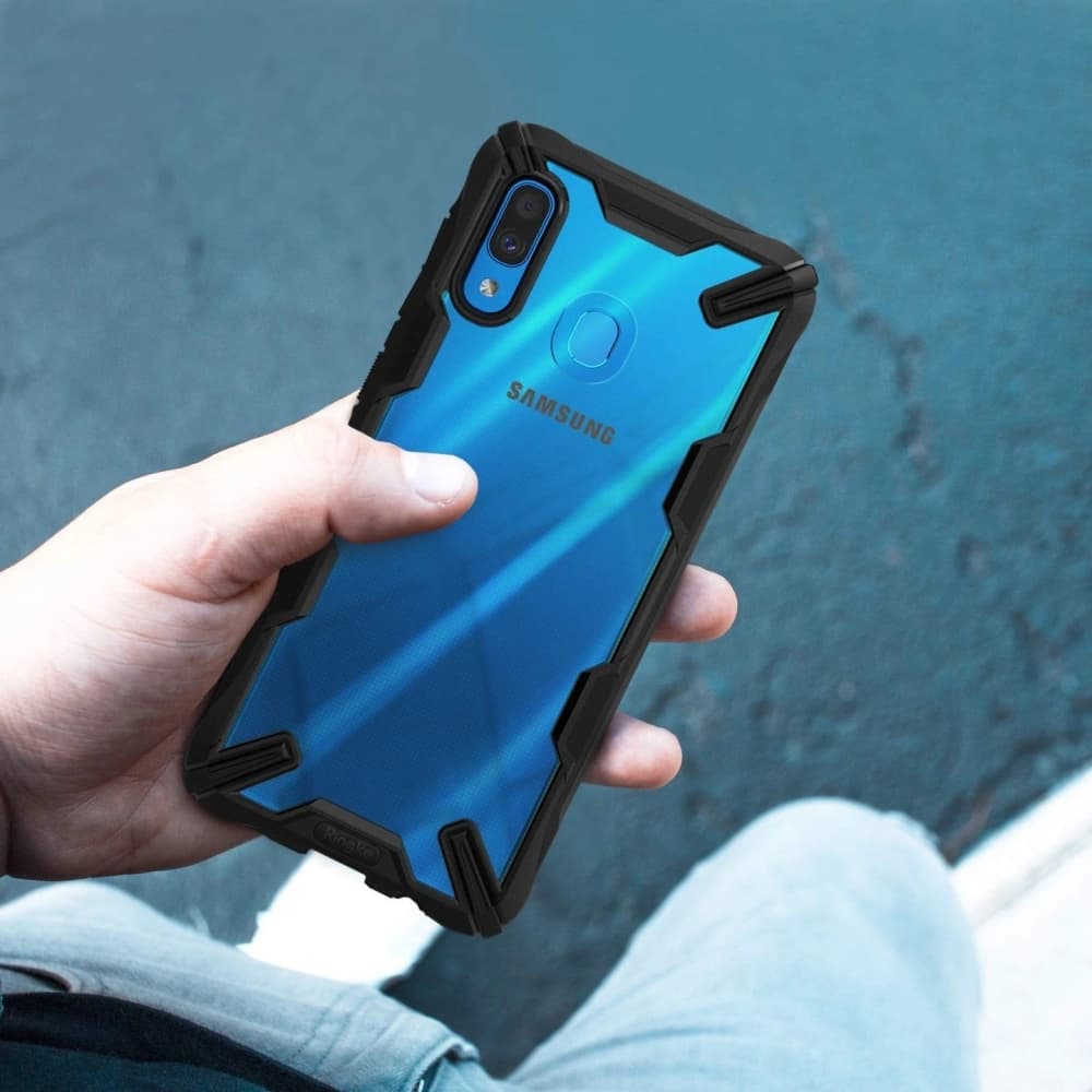 Ringke Fusion-X Samsung Galaxy A30 Black - 7
