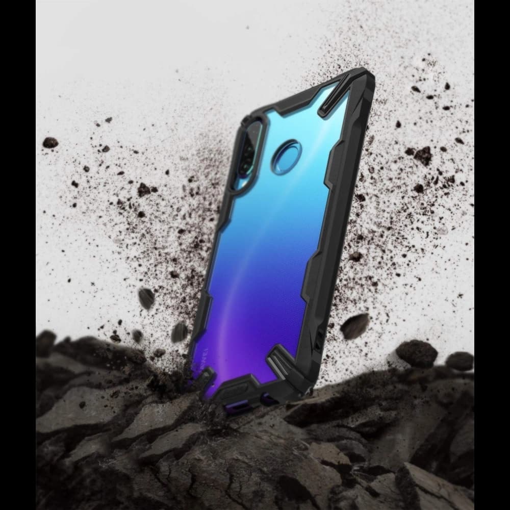 Ringke Fusion-X Huawei P30 Lite Black - 4
