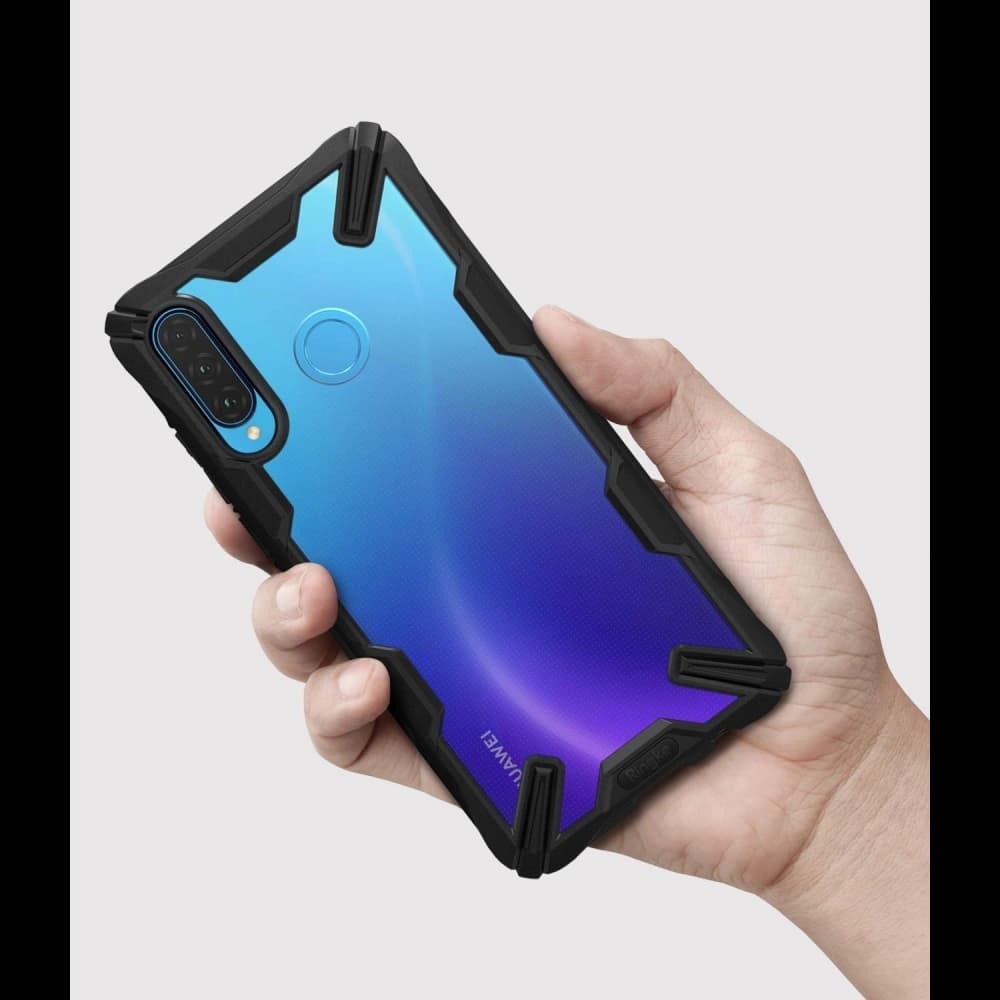Ringke Fusion-X Huawei P30 Lite Black - 5