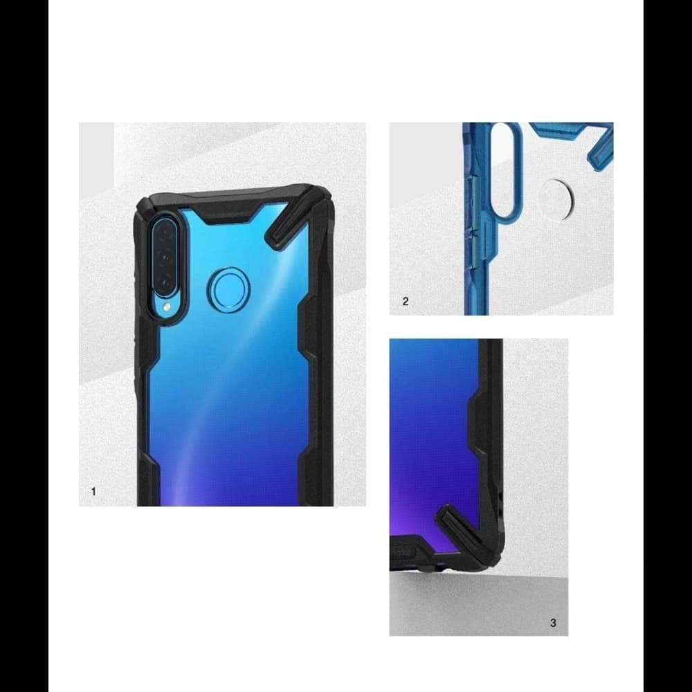 Ringke Fusion-X Huawei P30 Lite Space Blue - 4