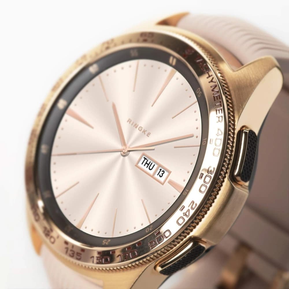Tachymeter-Abdeckung Ringke Samsung Galaxy Sport/Watch 42mm aus Edelstahl gold GW-42-05 - 2