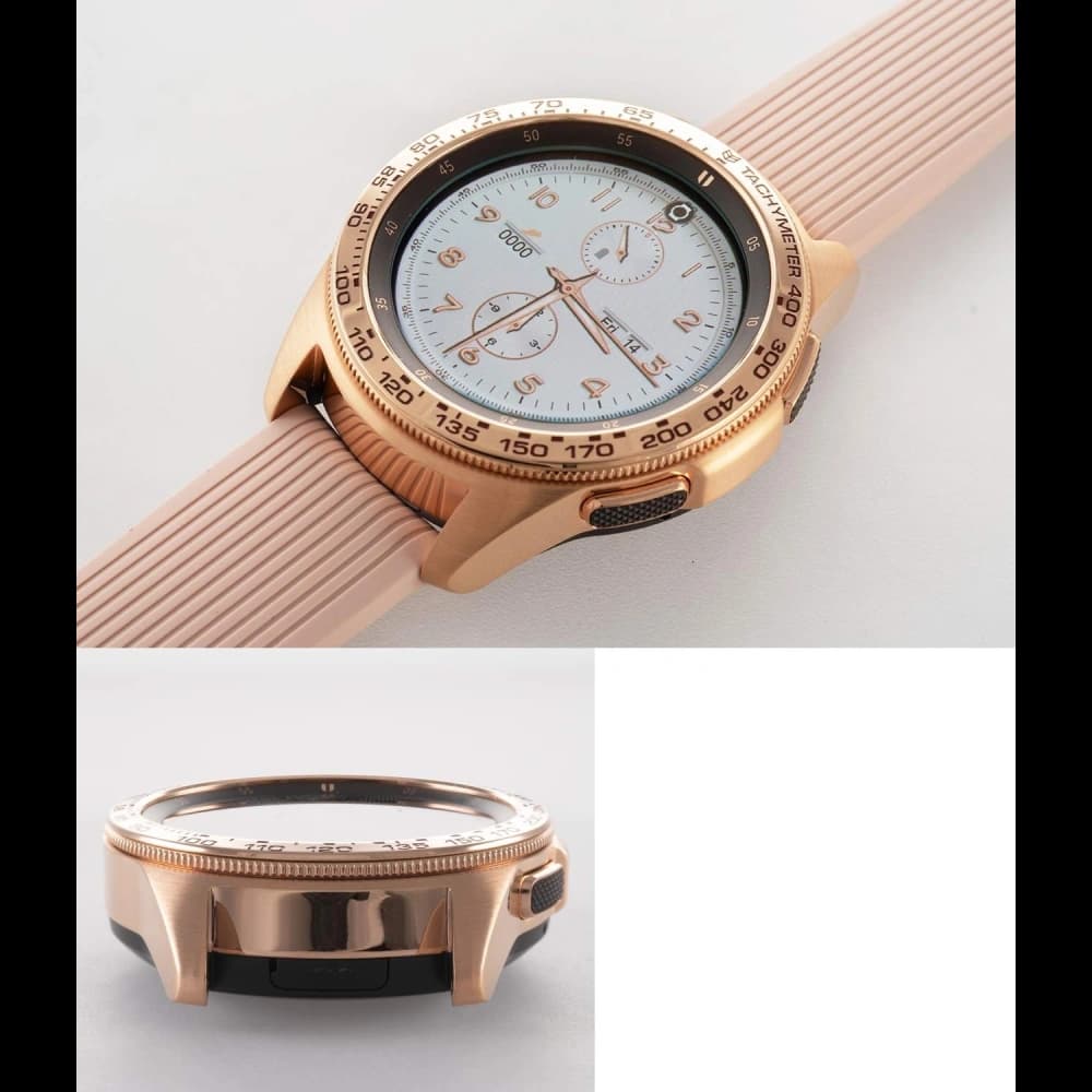 Tachymeter-Abdeckung Ringke Samsung Galaxy Sport/Watch 42mm aus Edelstahl gold GW-42-05 - 4